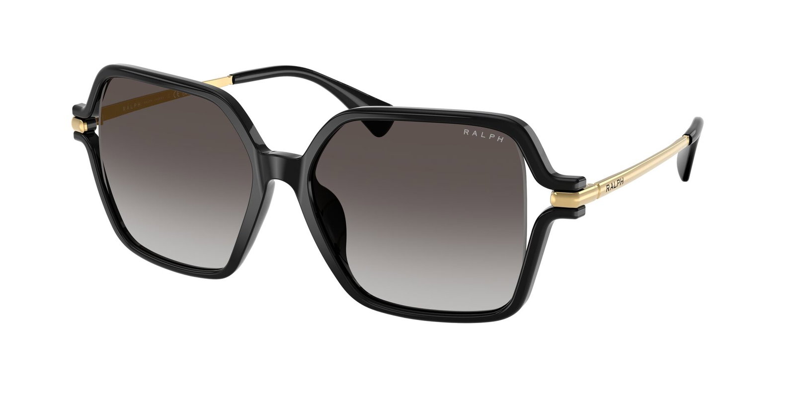 Das Bild zeigt die Ralph Sonnenbrille RA5319U 50018G leicht seitlich.